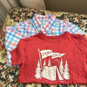 Jcrew Boys crewcuts bundle size 6-7